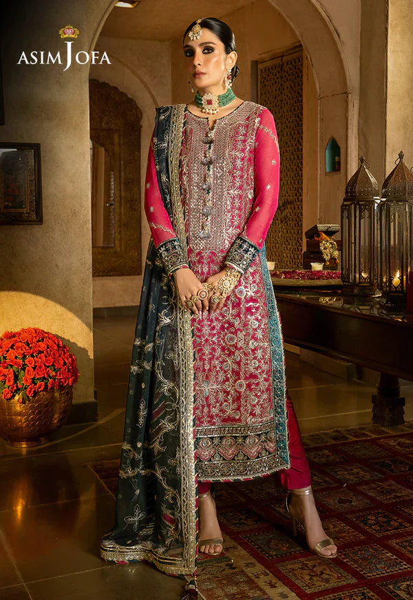 Asim Jofa | Velvet Festive 23 | AJVF-06 by Designer Asim Jofa - House of Maryam - Pakistani Designer Ethnic Wear in {{ shop.shopifyCountryName }}