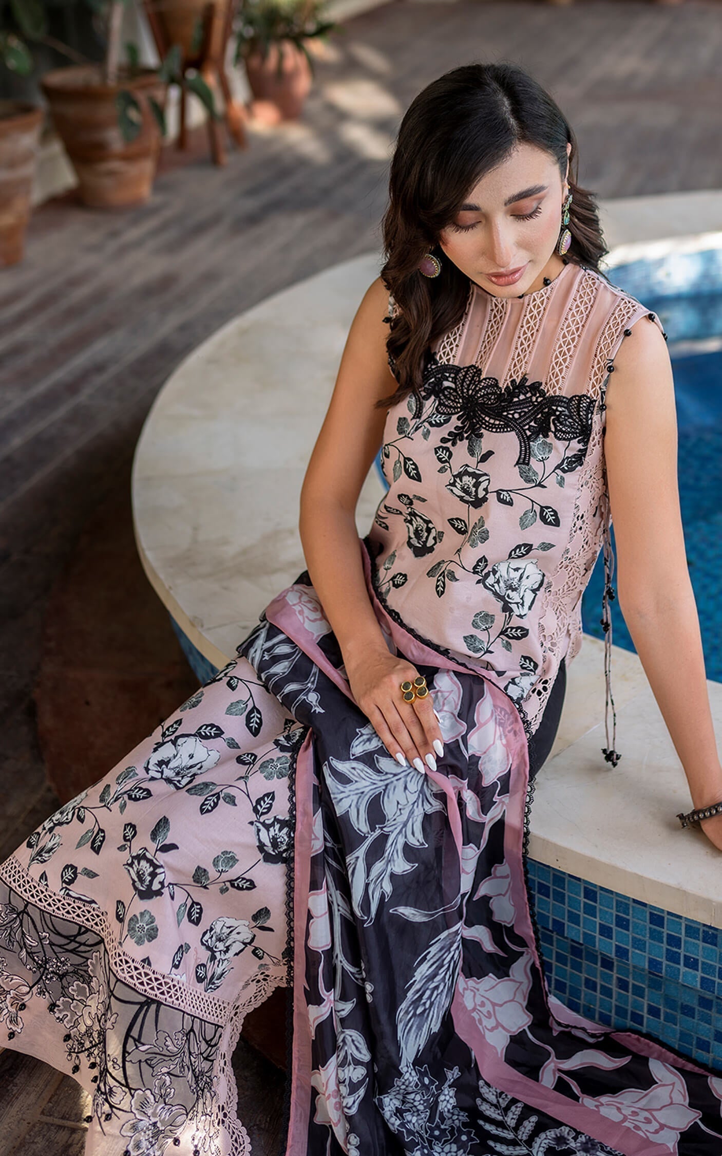 Asifa and Nabeel | Meraki Summer Vol 2 | Gul MK-02 by Designer Asifa and Nabeel - House of Maryam - Pakistani Designer Ethnic Wear in {{ shop.shopifyCountryName }}