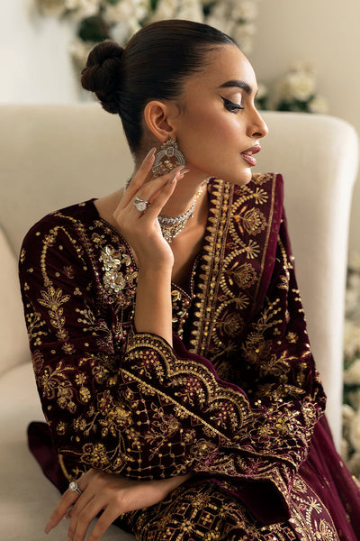 Gulaal | Celeste Velvet 24 | Ember -  Gulaal Ladies Clothes - Original Designer Dress - House of Maryam