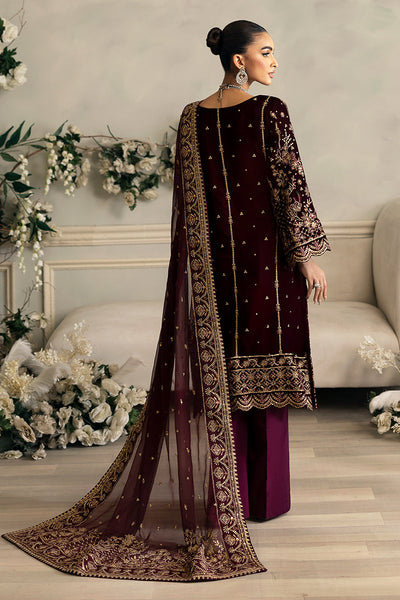 Gulaal | Celeste Velvet 24 | Ember -  Gulaal Ladies Clothes - Original Designer Dress - House of Maryam