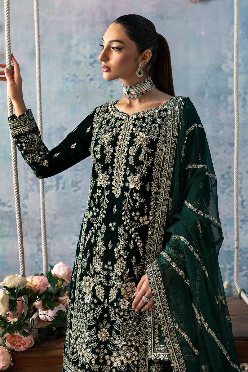 Gulaal | Celeste Velvet 24 | Eden by Designer Gulaal - House of Maryam - Pakistani Designer Ethnic Wear in {{ shop.shopifyCountryName }}