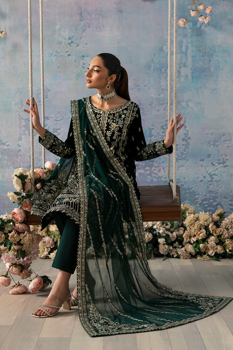 Gulaal | Celeste Velvet 24 | Eden by Designer Gulaal - House of Maryam - Pakistani Designer Ethnic Wear in {{ shop.shopifyCountryName }}