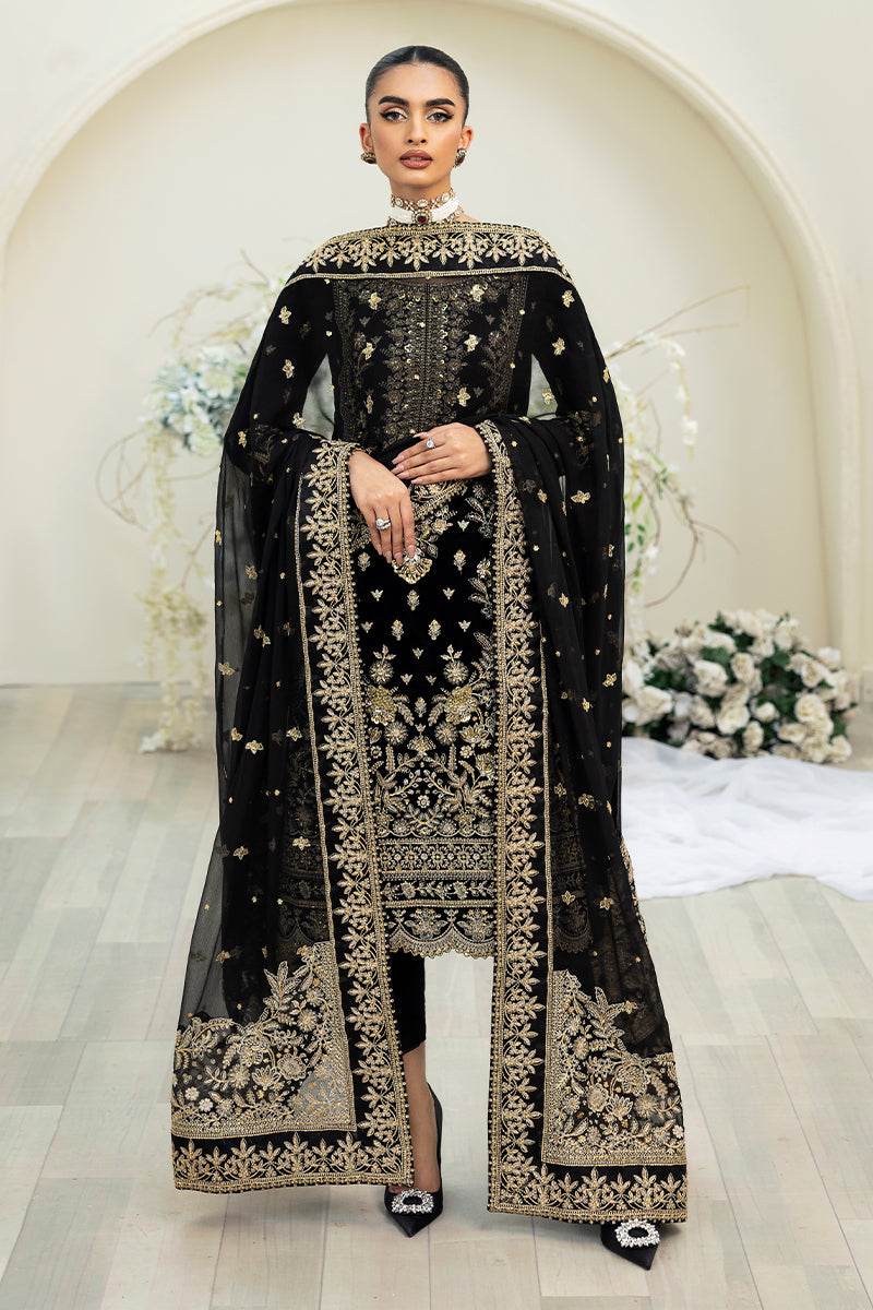 Gulaal | Celeste Velvet 24 | Velour -  Gulaal Ladies Clothes - Original Designer Dress - House of Maryam