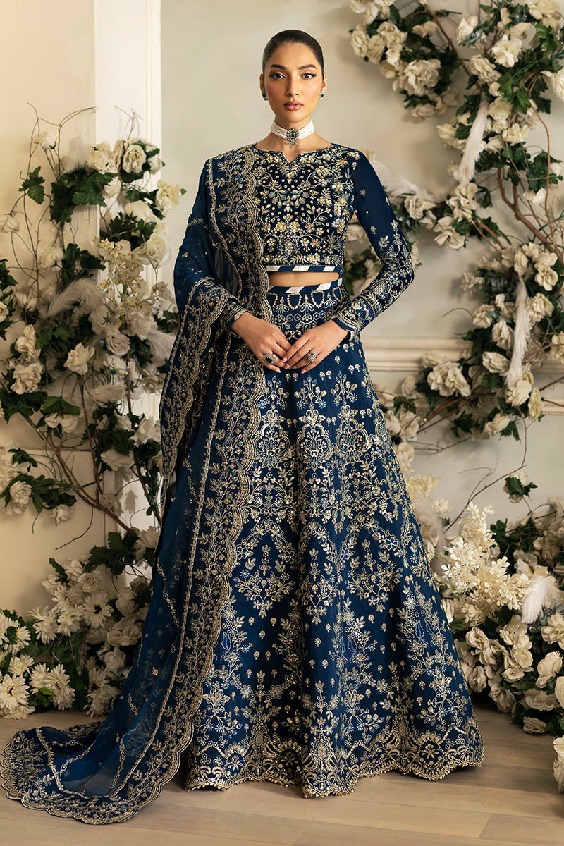 Gulaal | Celeste Velvet 24 | Haze -  Gulaal Ladies Clothes - Original Designer Dress - House of Maryam