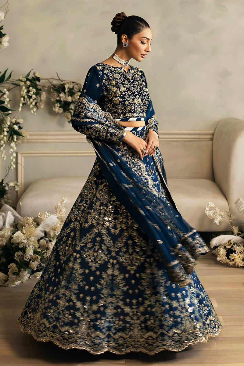 Gulaal | Celeste Velvet 24 | Haze -  Gulaal Ladies Clothes - Original Designer Dress - House of Maryam
