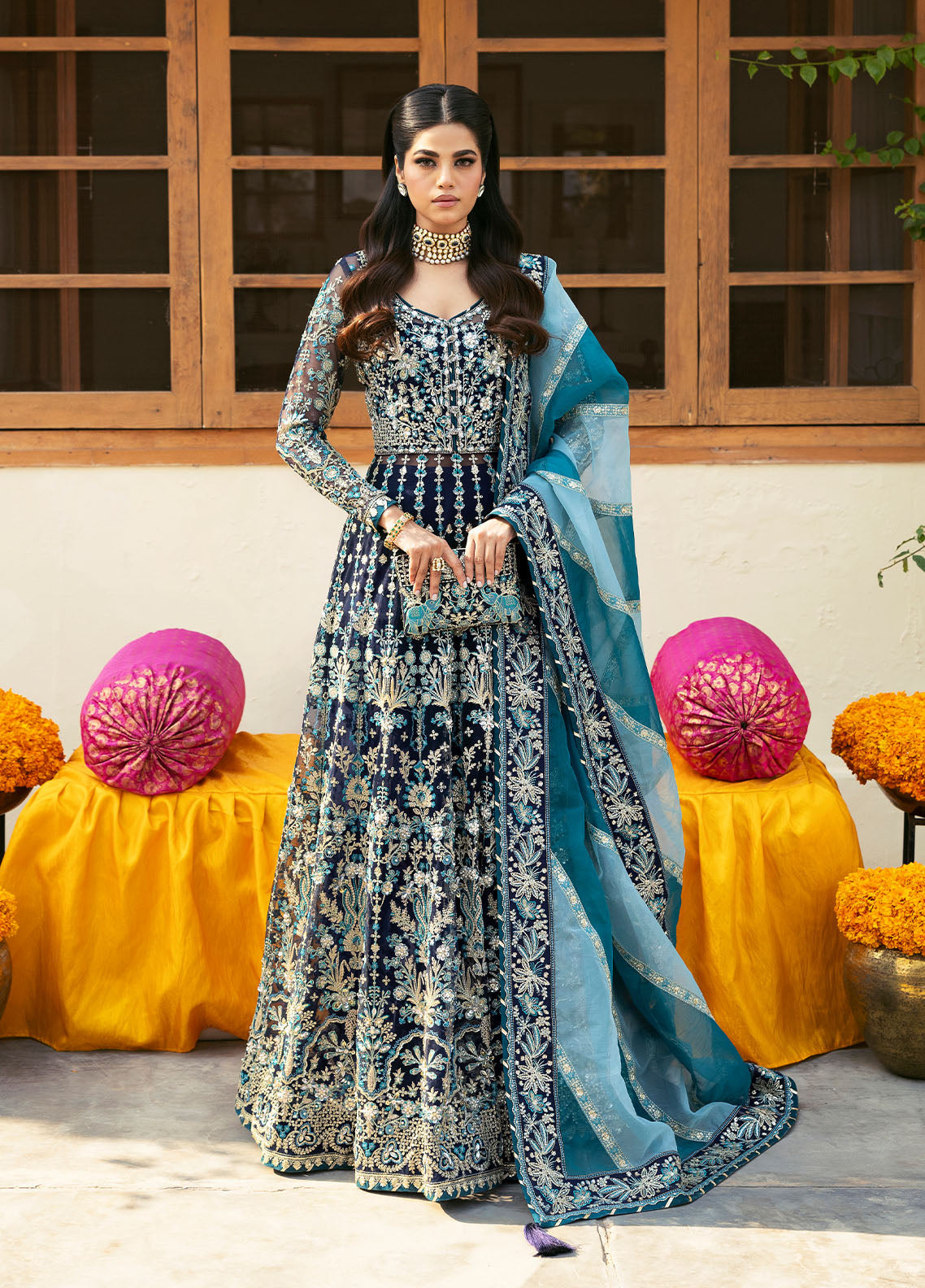 Gulaal |  Chaandni Wedding Formals | Meena -  Gulaal Ladies Clothes - Original Designer Dress - House of Maryam
