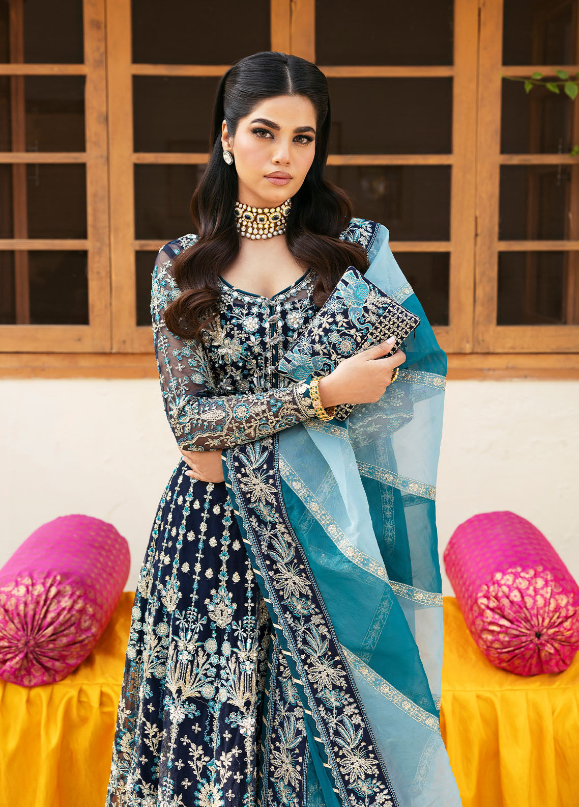 Gulaal |  Chaandni Wedding Formals | Meena -  Gulaal Ladies Clothes - Original Designer Dress - House of Maryam