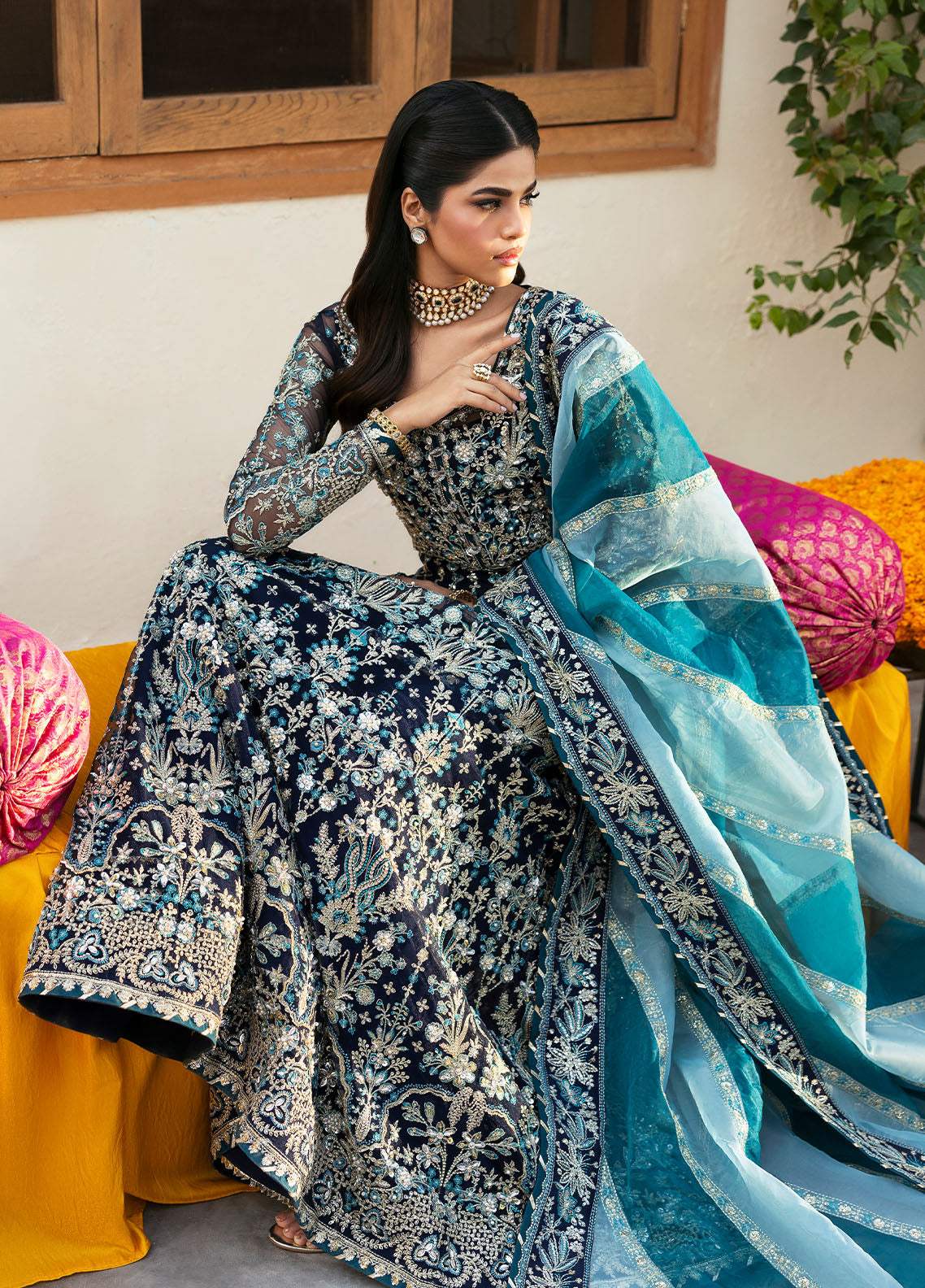 Gulaal |  Chaandni Wedding Formals | Meena -  Gulaal Ladies Clothes - Original Designer Dress - House of Maryam