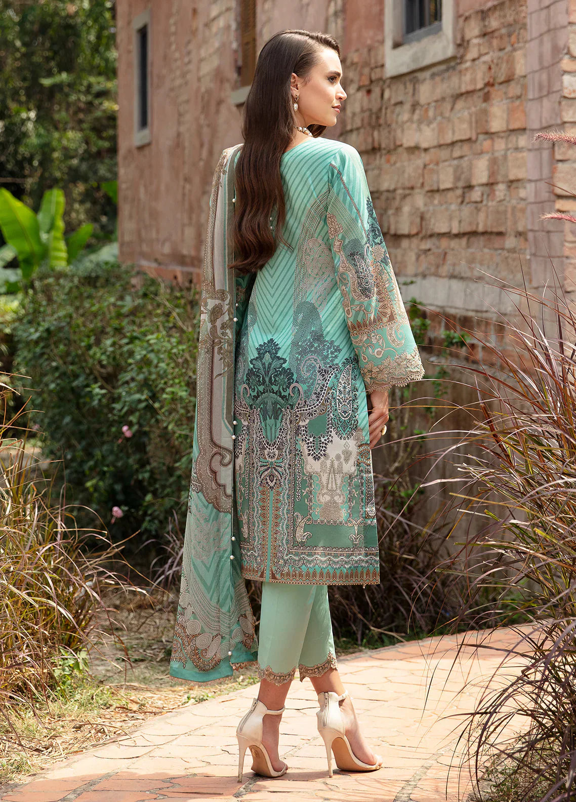 Gulaal | Springtime Ballet | CELINE (GL-L-24V1-06) -  Gulaal Luxury - Original Designer Dress - House of Maryam