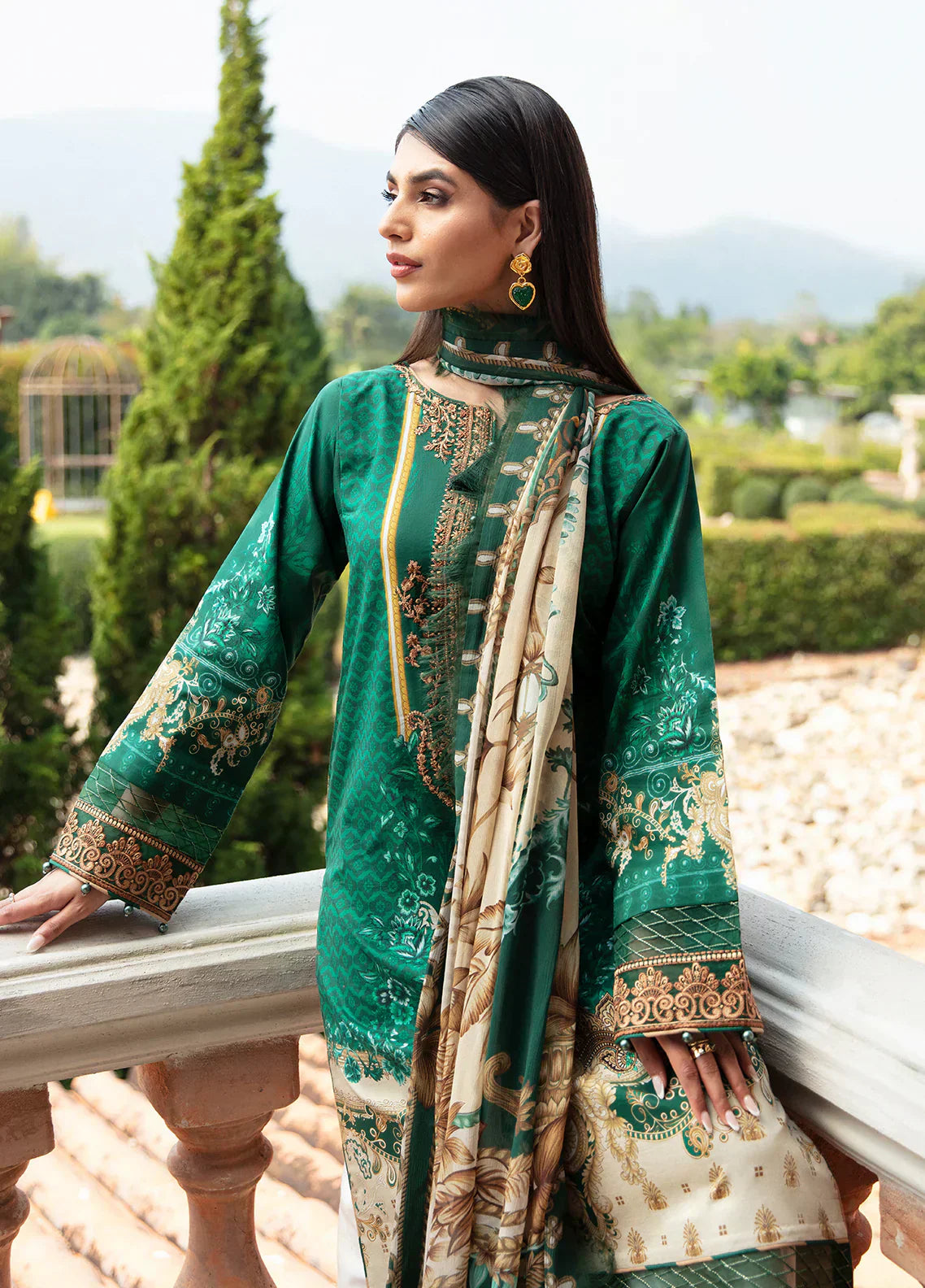 Gulaal | Springtime Ballet | AYSE (GL-L-24V1-01) -  Gulaal Luxury -  House of Maryam
