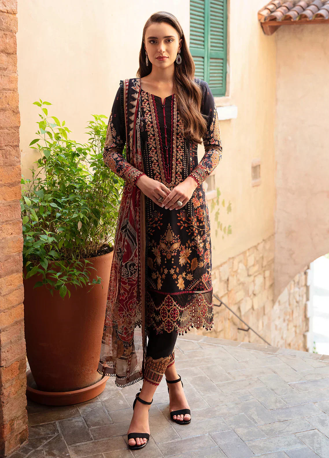 Gulaal | Springtime Ballet | LEYLA (GL-L-24V1-10) -  Gulaal Luxury - Original Designer Dress - House of Maryam