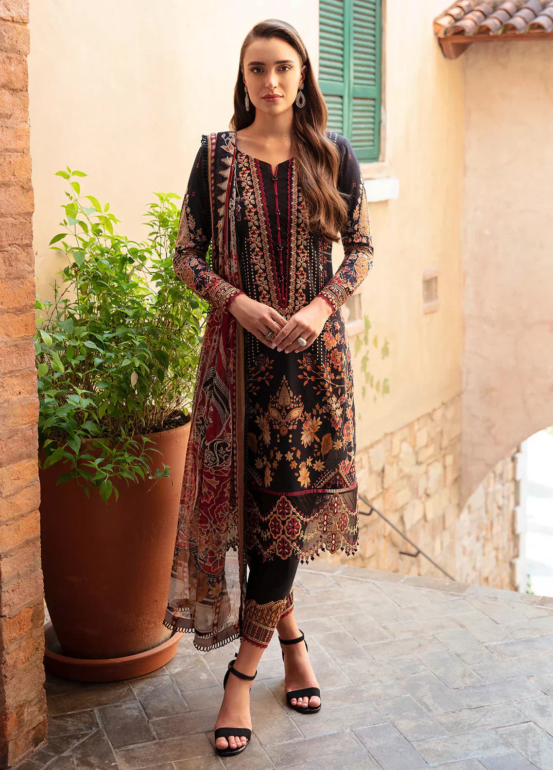 Gulaal | Springtime Ballet | LEYLA (GL-L-24V1-10) -  Gulaal Luxury - Original Designer Dress - House of Maryam