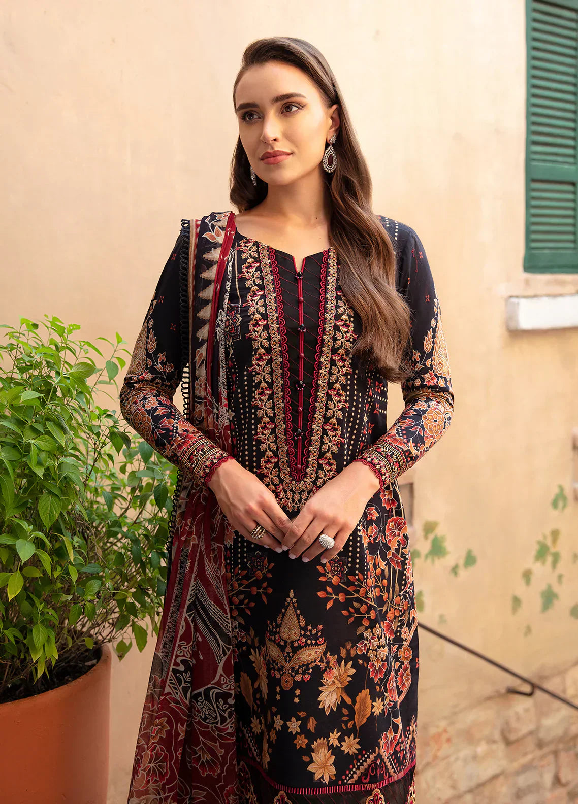 Gulaal | Springtime Ballet | LEYLA (GL-L-24V1-10) -  Gulaal Luxury -  House of Maryam