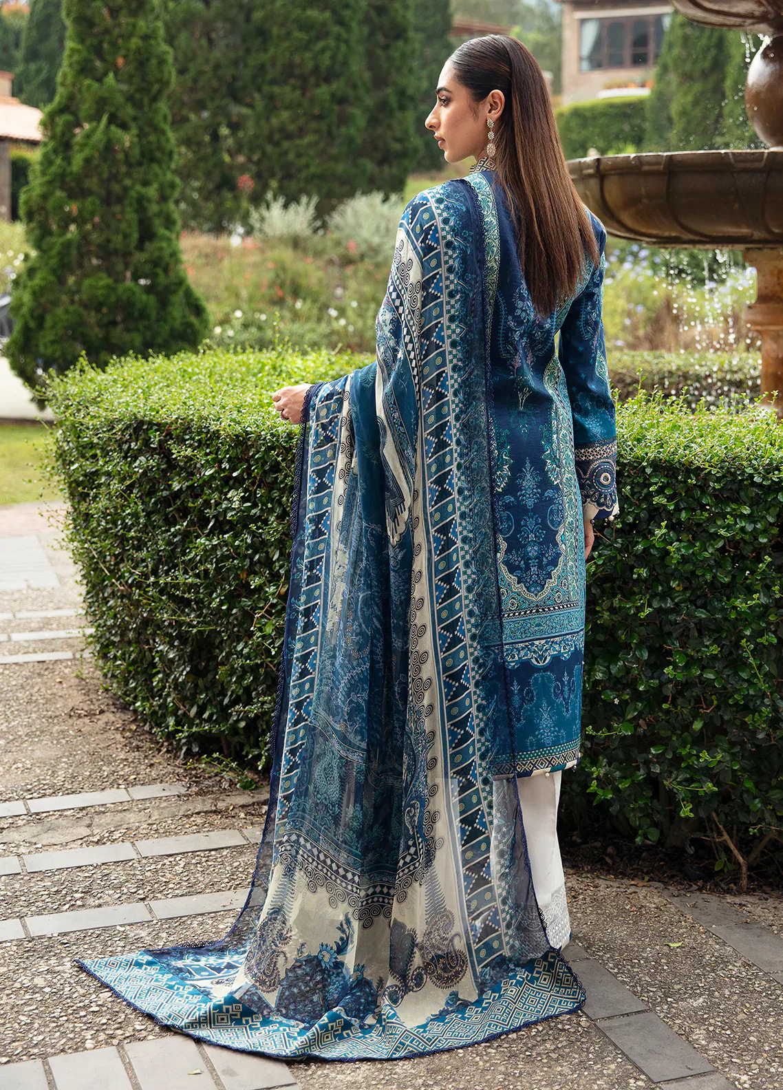 Gulaal | Springtime Ballet | AZUR (GL-L-24V1-08) -  Gulaal Luxury - Original Designer Dress - House of Maryam