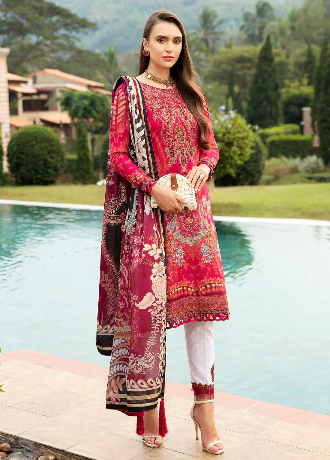 Gulaal | Springtime Ballet | CHERIE (GL-L-24V1-04) -  Gulaal Luxury -  House of Maryam