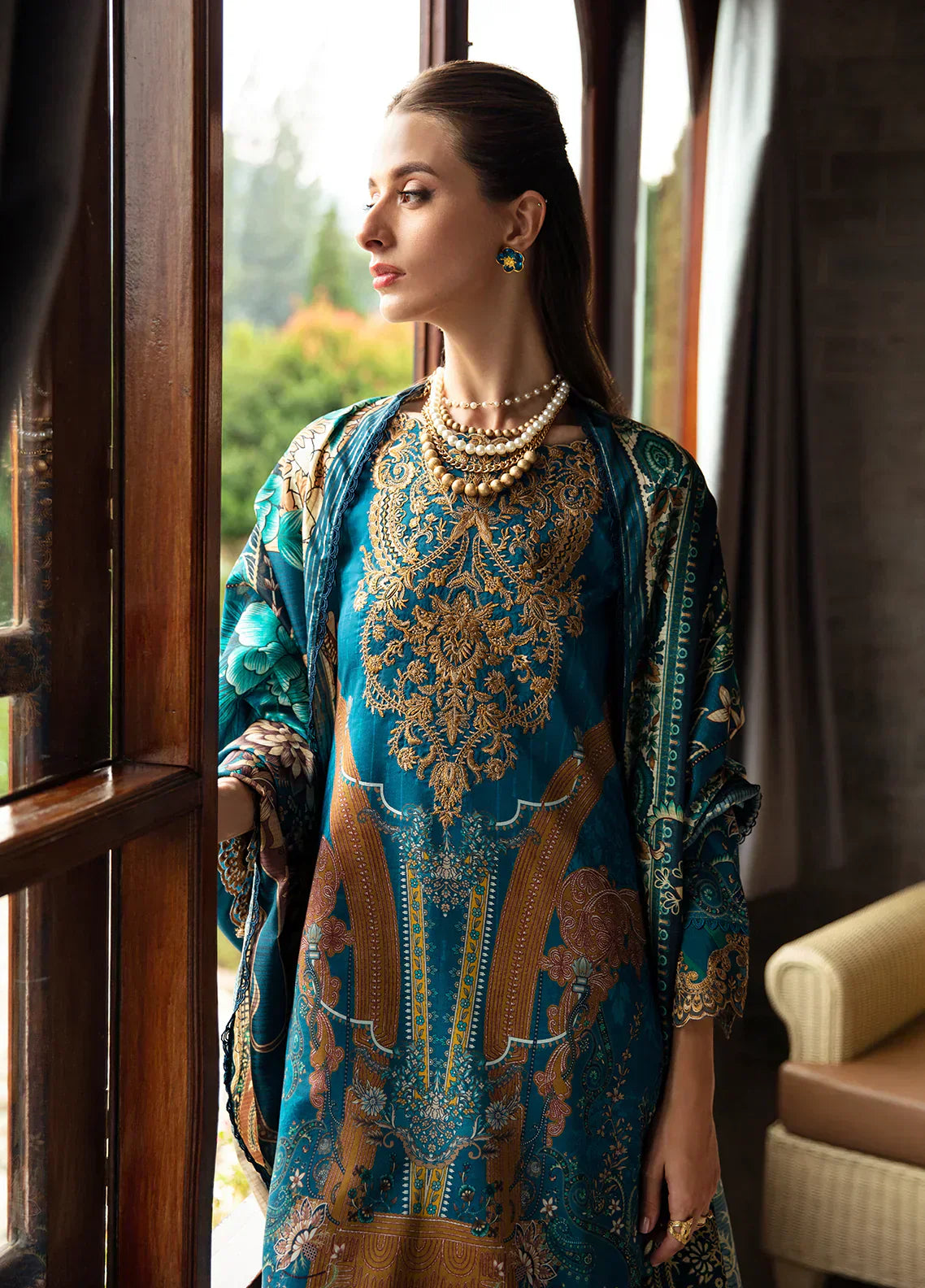 Gulaal | Springtime Ballet | ESILA (GL-L-24V1-03) -  Gulaal Luxury -  House of Maryam