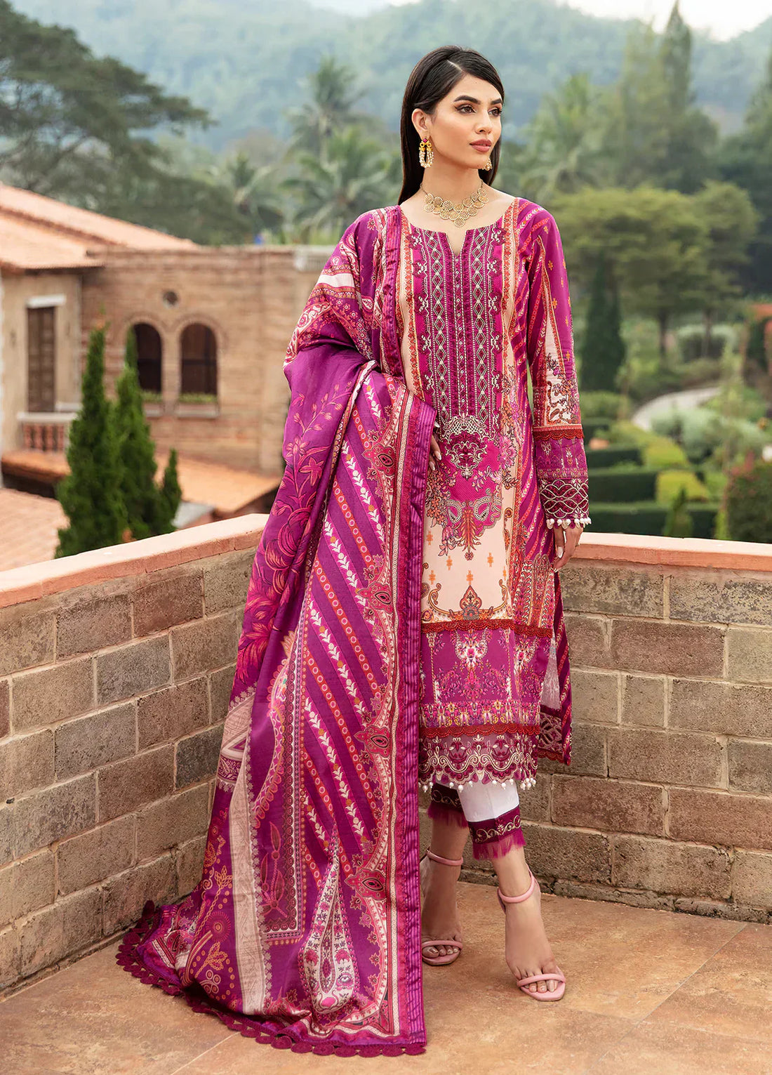 Gulaal | Springtime Ballet | ALAARA (GL-L-24V1-11) -  Gulaal Luxury -  House of Maryam