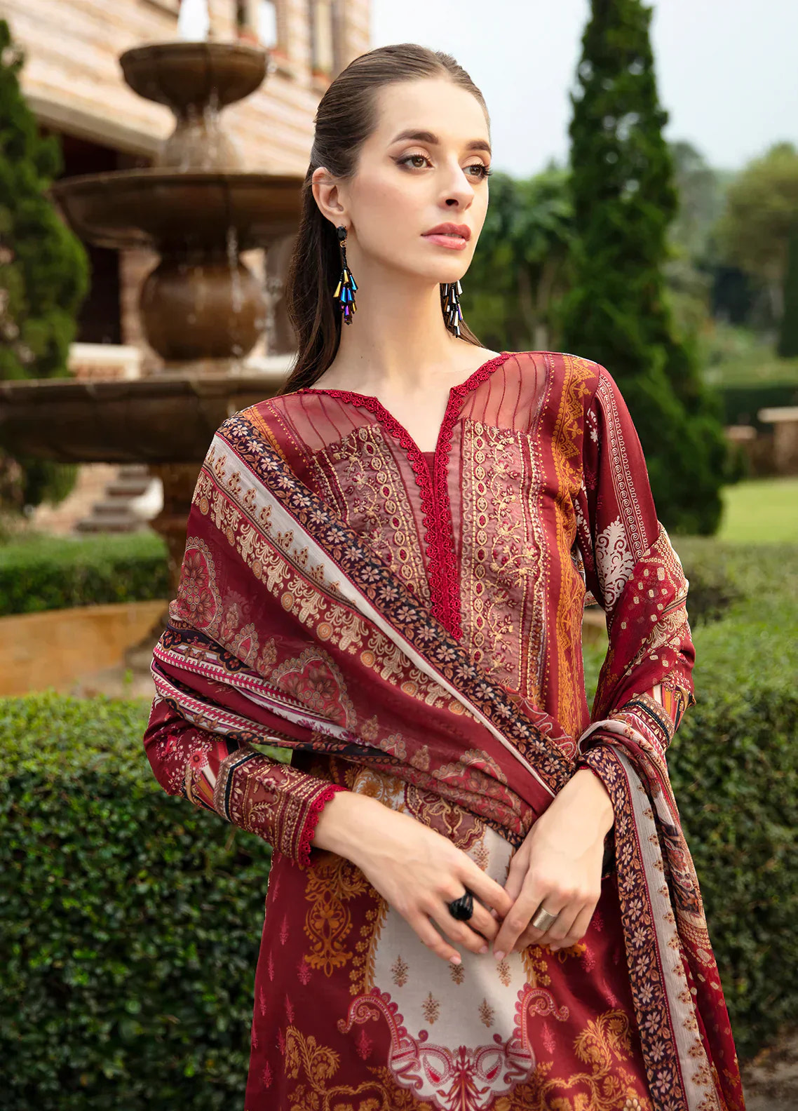 Gulaal | Springtime Ballet | AMARYLLIS (GL-L-24V1-09) -  Gulaal Luxury - Original Designer Dress - House of Maryam