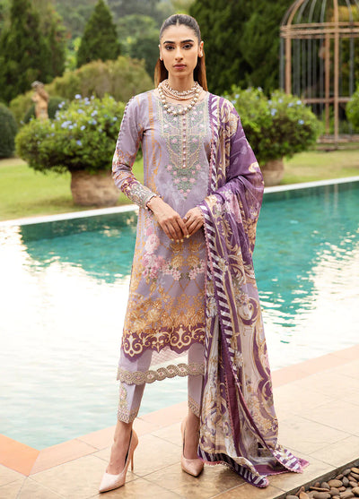 Gulaal | Springtime Ballet | LAVANDE (GL-L-24V1-05) -  Gulaal Luxury - Original Designer Dress - House of Maryam