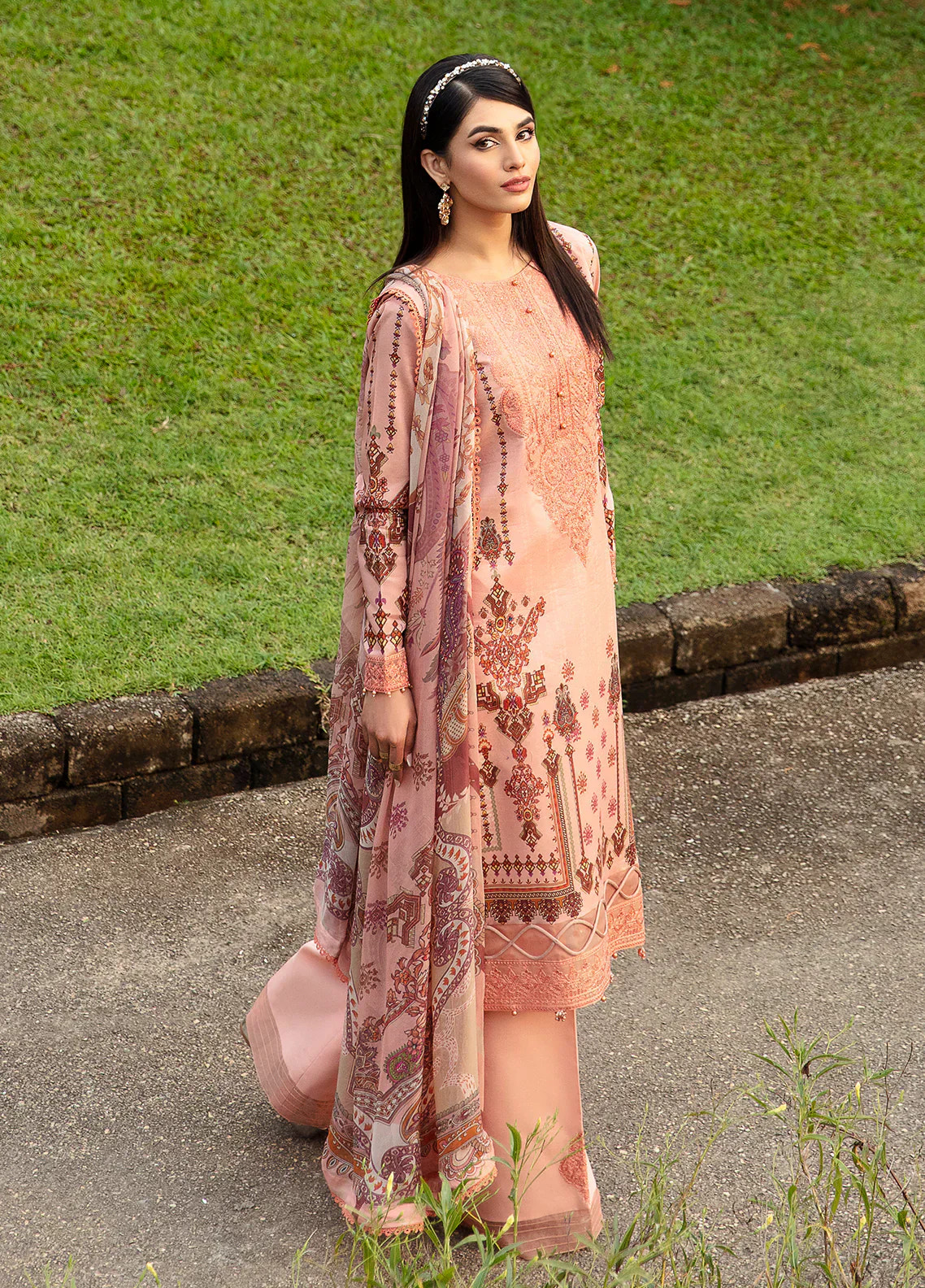 Gulaal | Springtime Ballet | HESTIA (GL-L-24V1-12) -  Gulaal Luxury - Original Designer Dress - House of Maryam