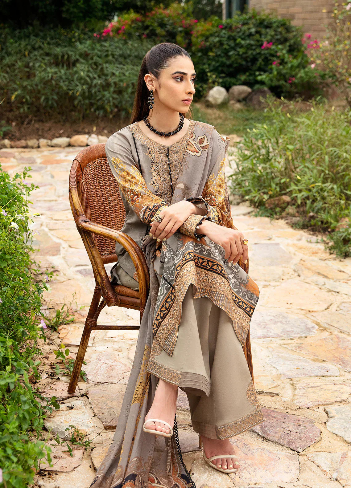 Gulaal | Springtime Ballet | AMIRAT (GL-L-24V1-07) -  Gulaal Luxury - Original Designer Dress - House of Maryam