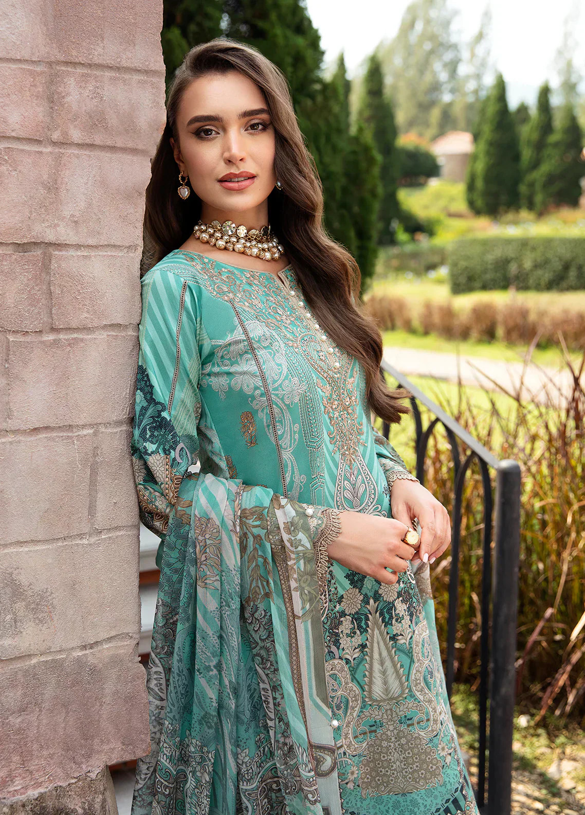Gulaal | Springtime Ballet | CELINE (GL-L-24V1-06) -  Gulaal Luxury - Original Designer Dress - House of Maryam