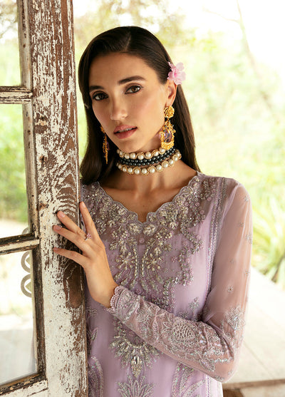 Gulaal | Embroidered Chiffon Eid Collection | VIOLA -  Gulaal Formal - Original Designer Dress - House of Maryam