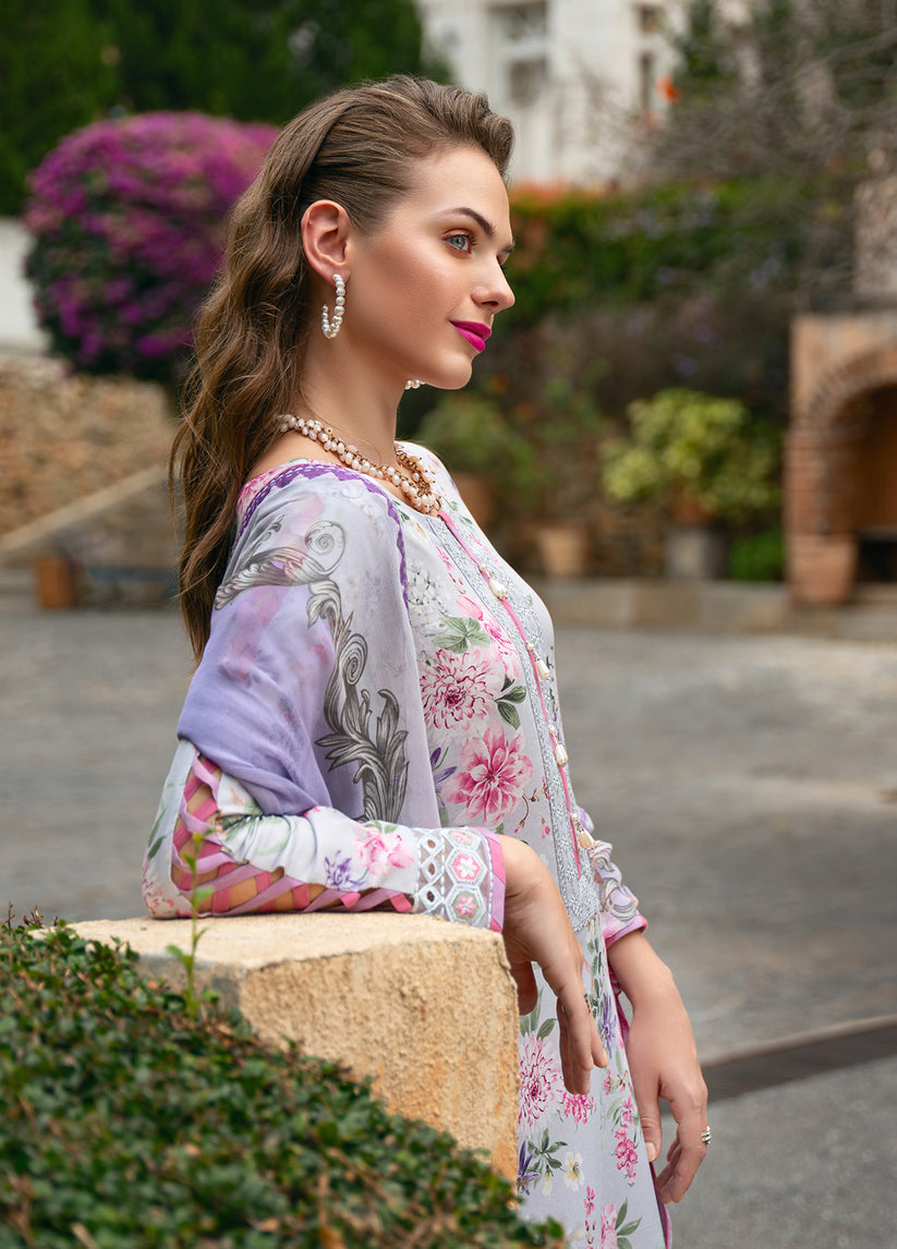 Gulaal | The Enchanted Garden | Violette -  Gulaal Luxury - Original Designer Dress - House of Maryam