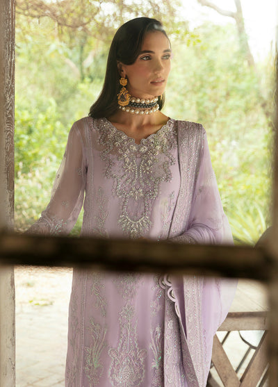 Gulaal | Embroidered Chiffon Eid Collection | VIOLA -  Gulaal Formal - Original Designer Dress - House of Maryam
