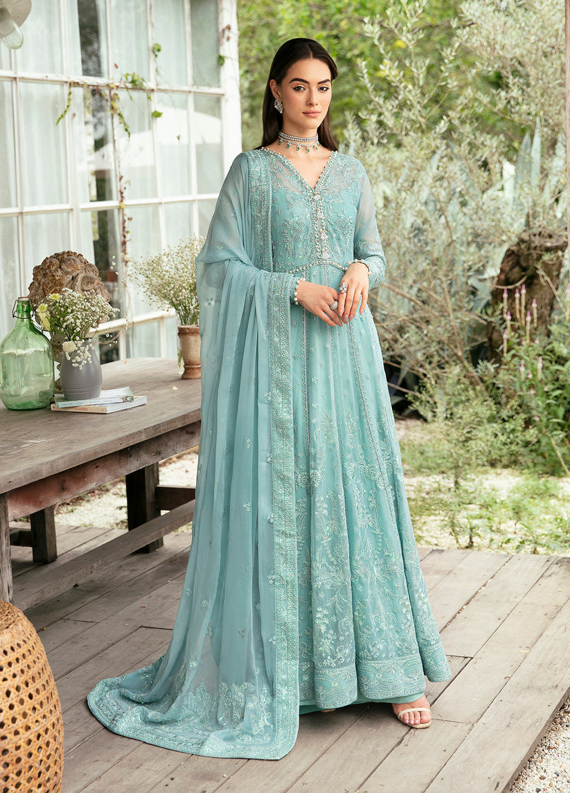Gulaal | Embroidered Chiffon Eid Collection | IVERIA -  Gulaal Formal - Original Designer Dress - House of Maryam