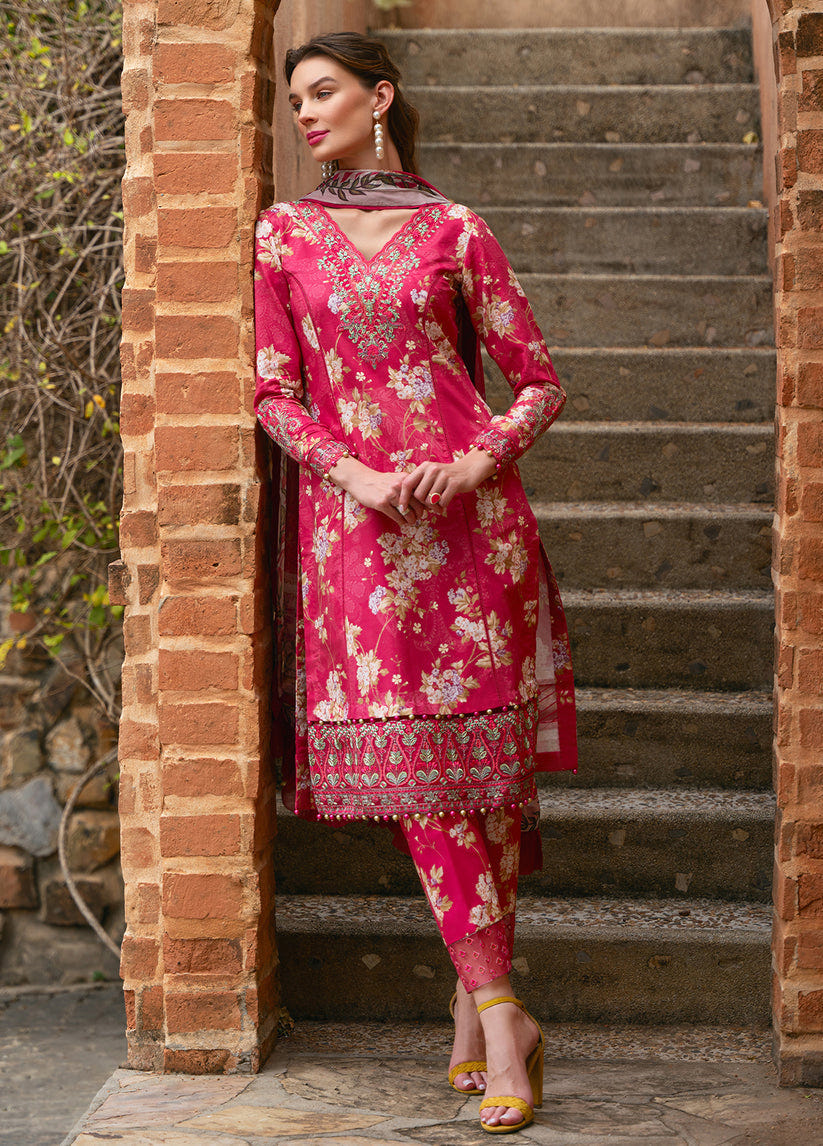 Gulaal | The Enchanted Garden | Marbella -  Gulaal Luxury - Original Designer Dress - House of Maryam