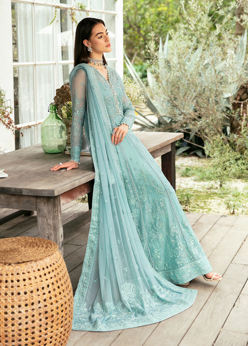 Gulaal | Embroidered Chiffon Eid Collection | IVERIA -  Gulaal Formal - Original Designer Dress - House of Maryam