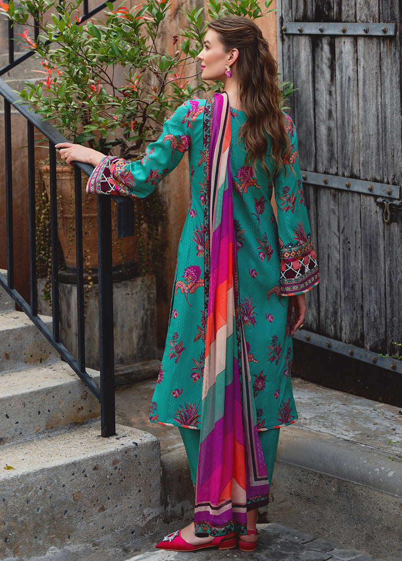 Gulaal | The Enchanted Garden | Almeria -  Gulaal Luxury - Original Designer Dress - House of Maryam