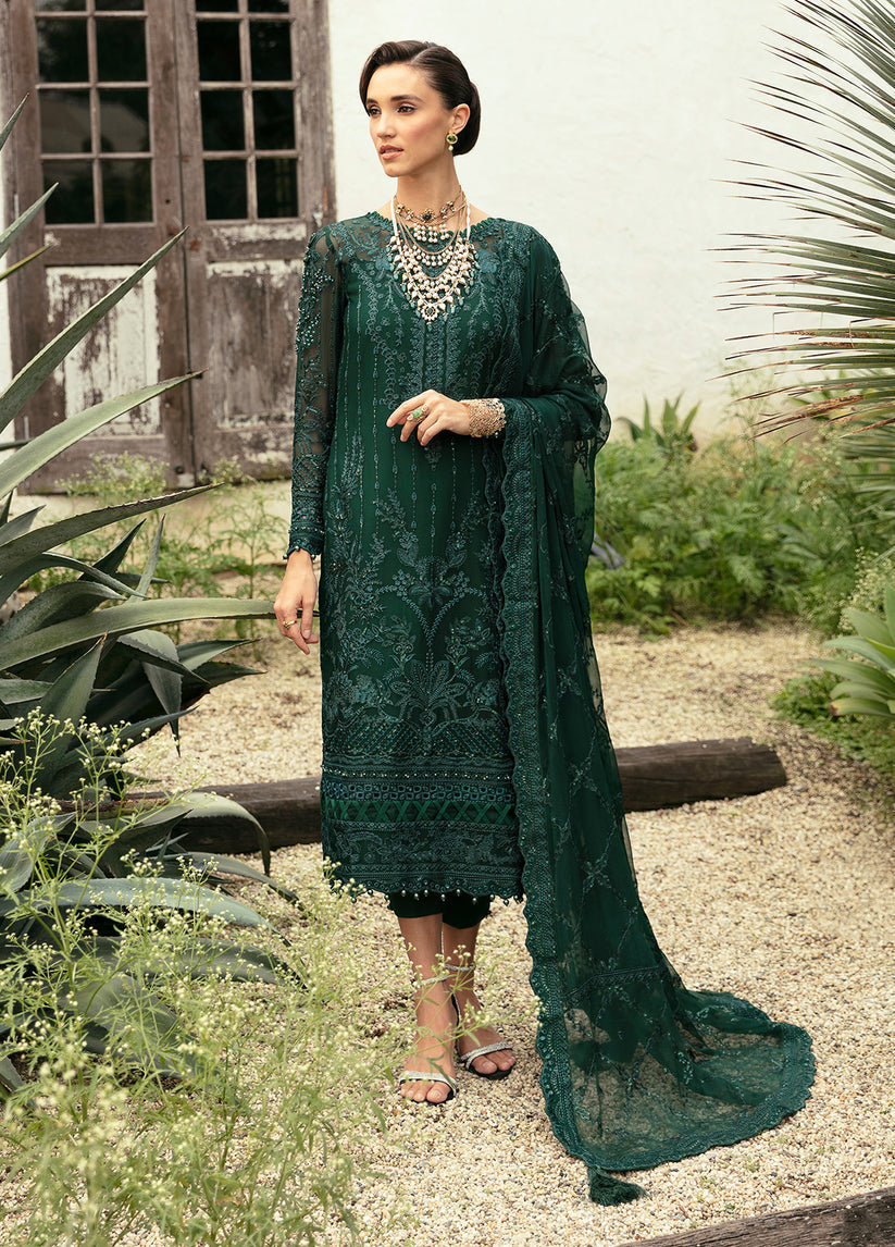 Gulaal | Embroidered Chiffon Eid Collection | CASSIA -  Gulaal Formal - Original Designer Dress - House of Maryam