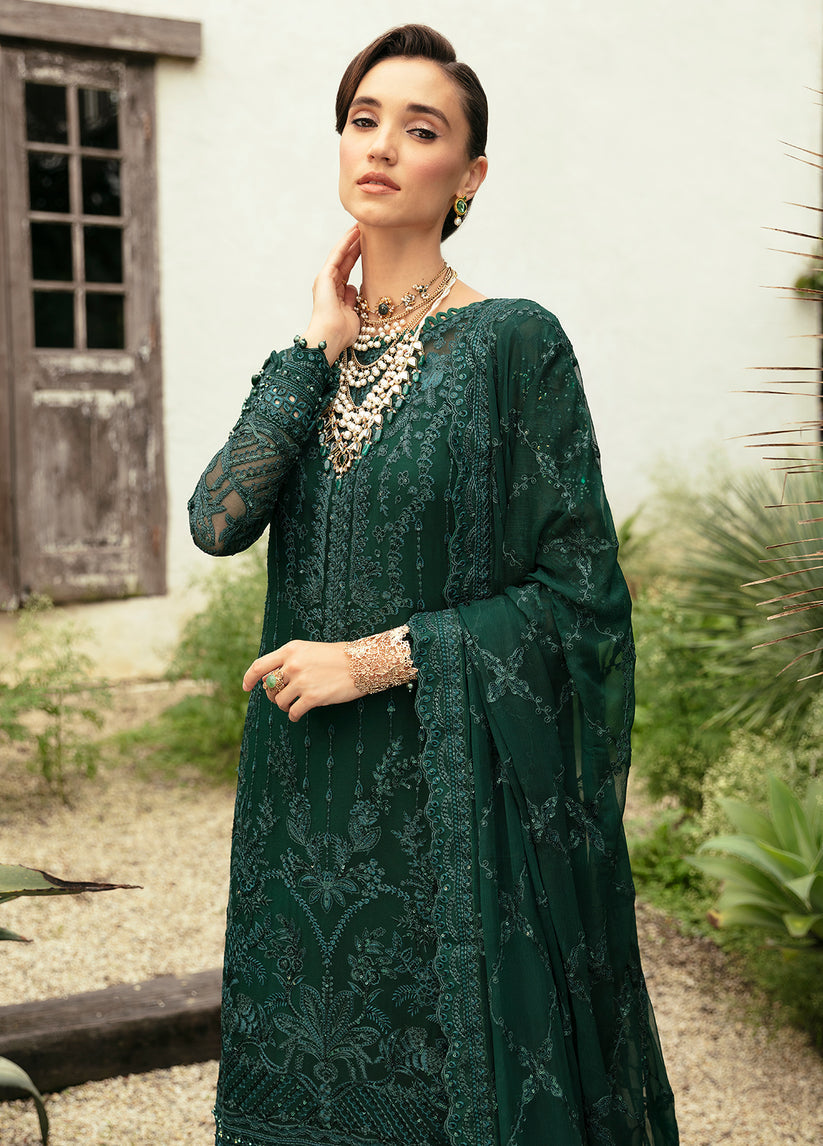 Gulaal | Embroidered Chiffon Eid Collection | CASSIA -  Gulaal Formal - Original Designer Dress - House of Maryam