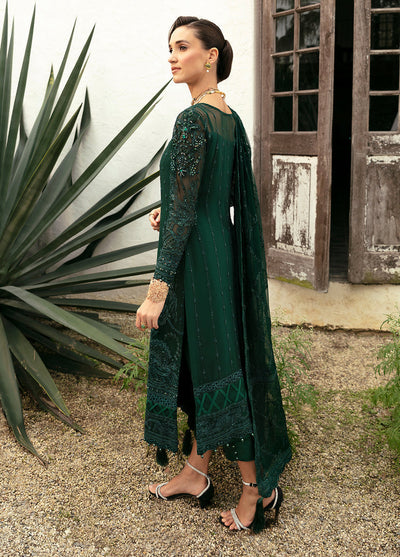 Gulaal | Embroidered Chiffon Eid Collection | CASSIA -  Gulaal Formal - Original Designer Dress - House of Maryam