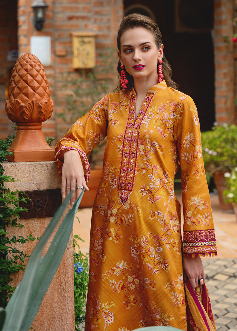 Gulaal | The Enchanted Garden | Florence -  Gulaal Luxury - Original Designer Dress - House of Maryam