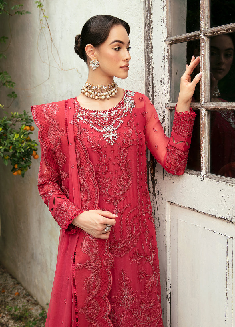 Gulaal | Embroidered Chiffon Eid Collection | ULMARIA -  Gulaal Formal - Original Designer Dress - House of Maryam