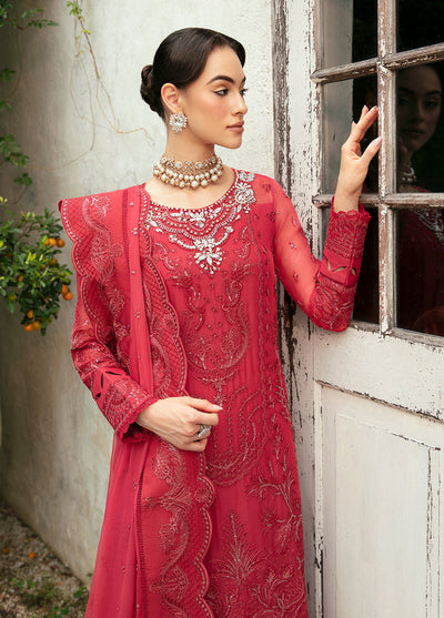Gulaal | Embroidered Chiffon Eid Collection | ULMARIA -  Gulaal Formal - Original Designer Dress - House of Maryam