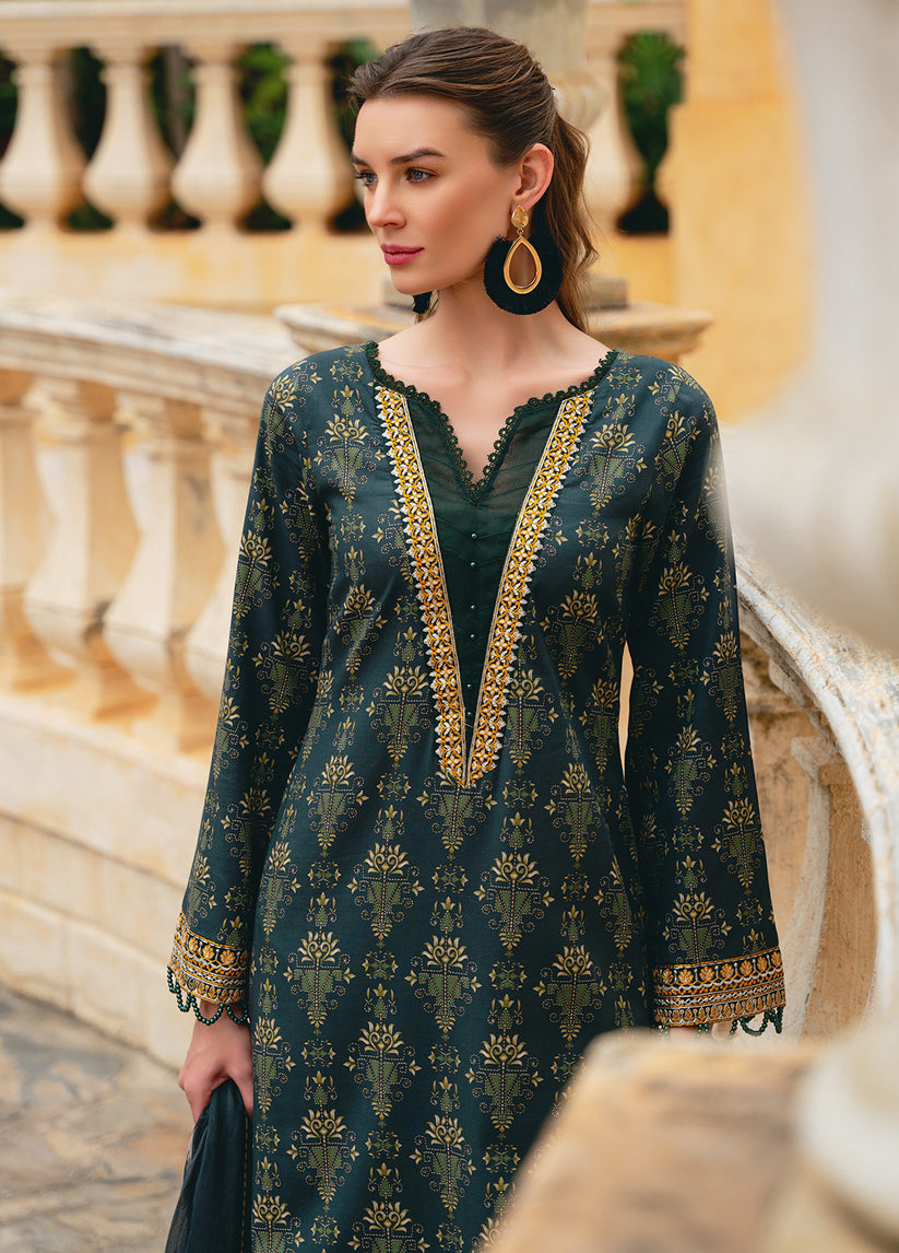 Gulaal | The Enchanted Garden | Villena -  Gulaal Luxury - Original Designer Dress - House of Maryam