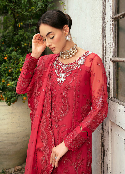 Gulaal | Embroidered Chiffon Eid Collection | ULMARIA -  Gulaal Formal - Original Designer Dress - House of Maryam
