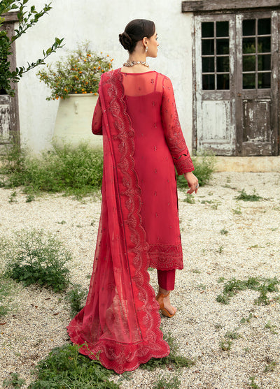 Gulaal | Embroidered Chiffon Eid Collection | ULMARIA -  Gulaal Formal - Original Designer Dress - House of Maryam