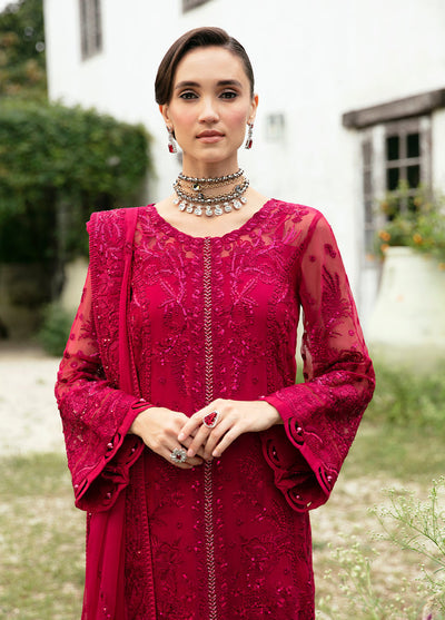 Gulaal | Embroidered Chiffon Eid Collection | MYSARIA -  Gulaal Formal - Original Designer Dress - House of Maryam