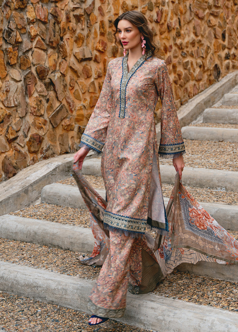 Gulaal | The Enchanted Garden | Avila -  Gulaal Luxury - Original Designer Dress - House of Maryam