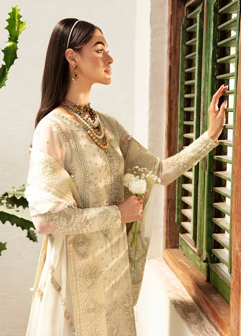 Gulaal | Embroidered Chiffon Eid Collection | ASTERIA -  Gulaal Formal - Original Designer Dress - House of Maryam