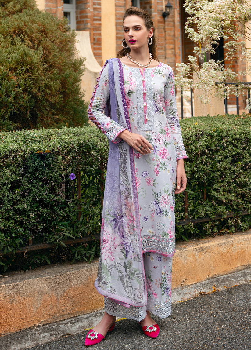 Gulaal | The Enchanted Garden | Violette -  Gulaal Luxury - Original Designer Dress - House of Maryam