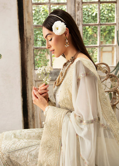 Gulaal | Embroidered Chiffon Eid Collection | ASTERIA -  Gulaal Formal - Original Designer Dress - House of Maryam