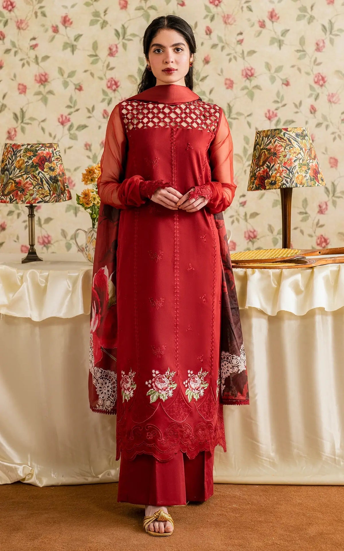 Asifa and Nabeel | Meraki Vintage 25 | Gulaal (MVL25-20) -  Asifa and Nabeel Ladies Clothes - Original Designer Dress - House of Maryam