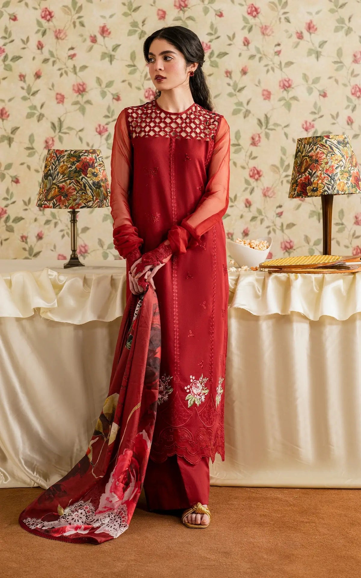 Asifa and Nabeel | Meraki Vintage 25 | Gulaal (MVL25-20) -  Asifa and Nabeel Ladies Clothes - Original Designer Dress - House of Maryam