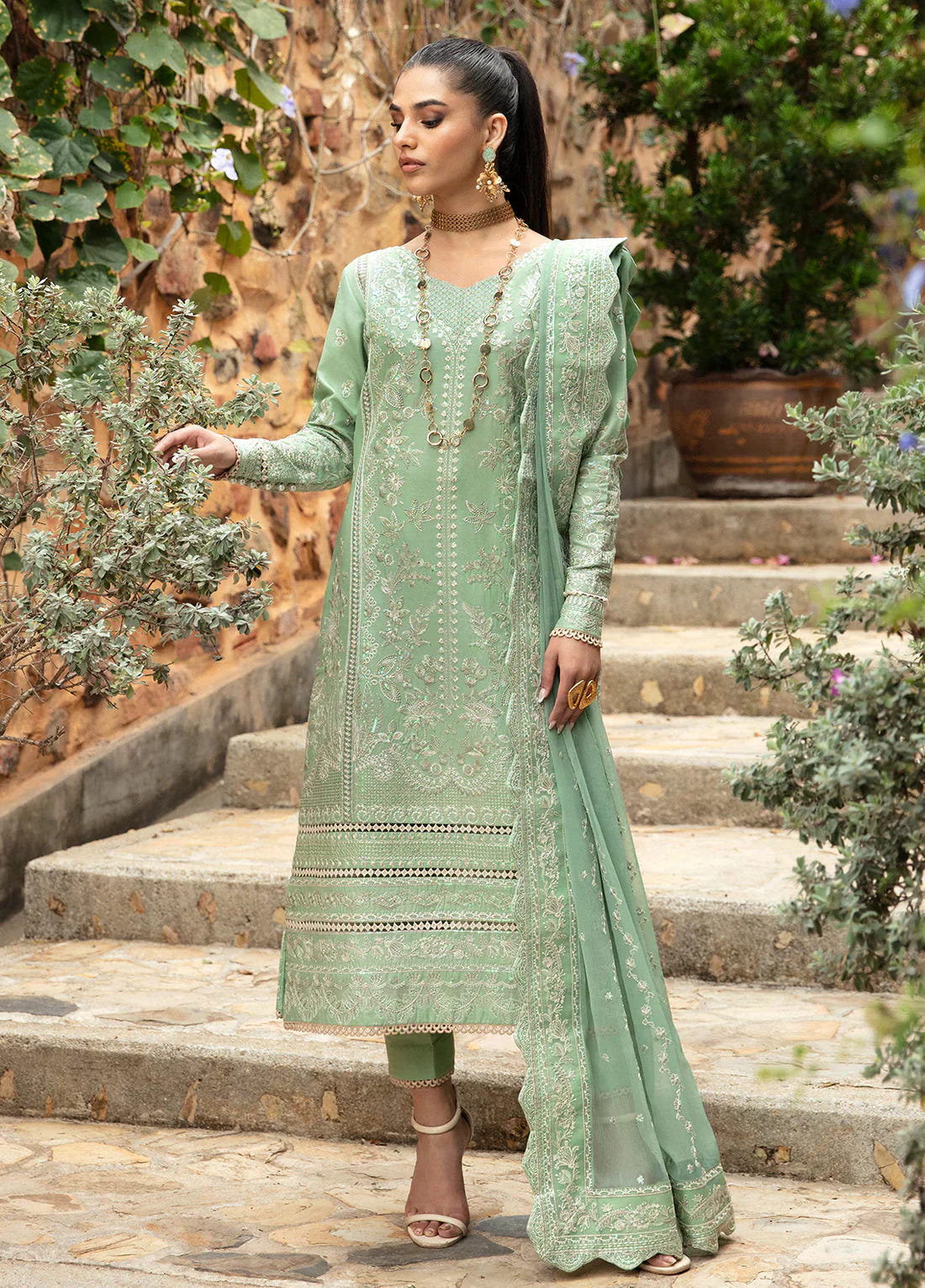Gulaal | Luxury Lawn 24 | DENIZ (GL-LL-24V1-05) -  Gulaal Luxury - Original Designer Dress - House of Maryam